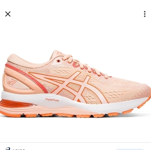 Asics Womens Gel Nimbus Flyte Foam Athletic Running Sneakers shoes sz 8.5 - Picture 1 of 11